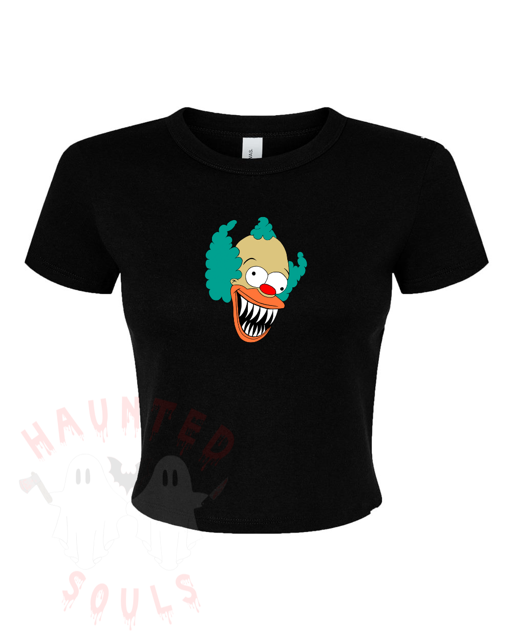 Krusty the Clown Inspired Adult Baby Tee