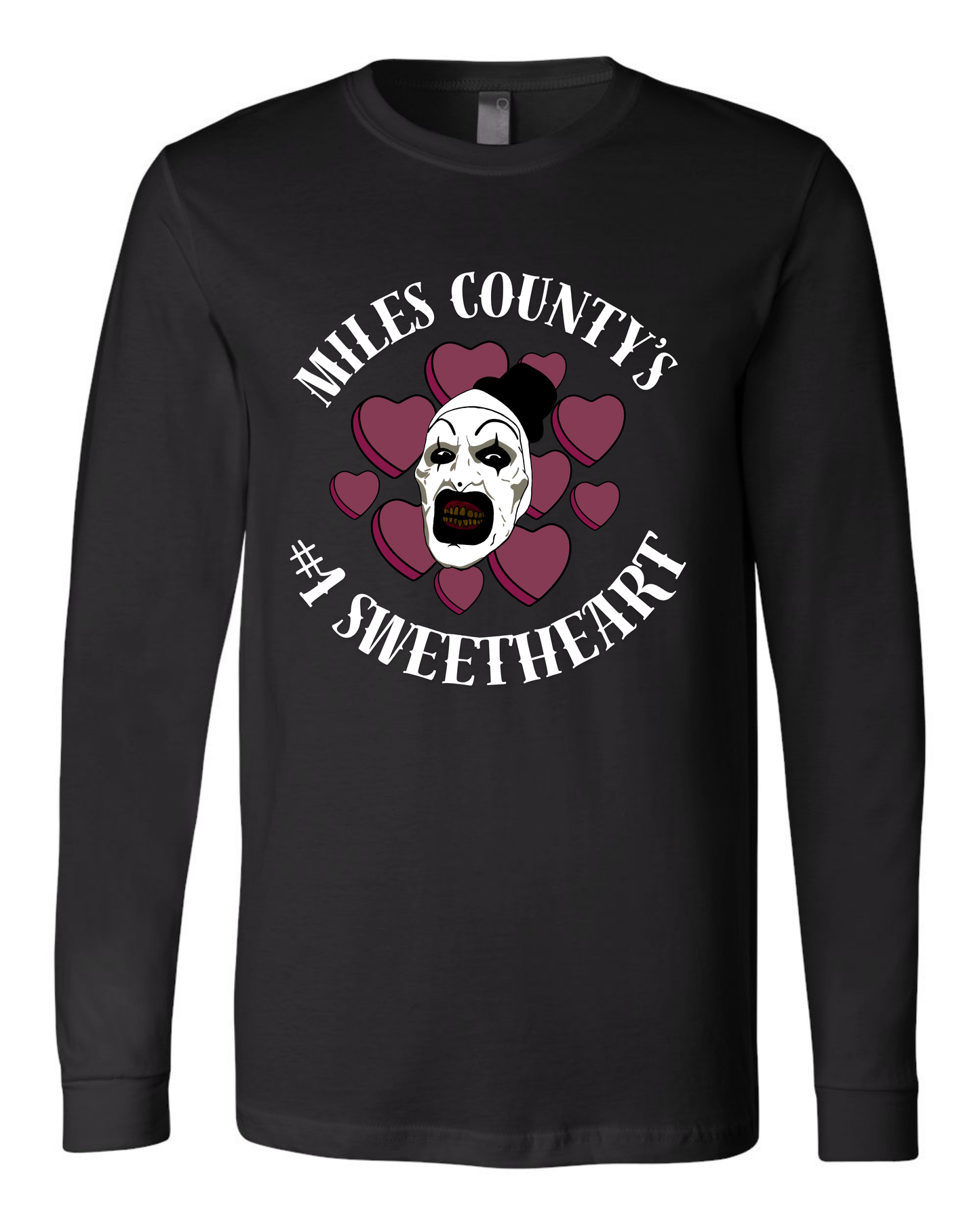 #1 Sweetheart Adult Long Sleeve T-Shirt