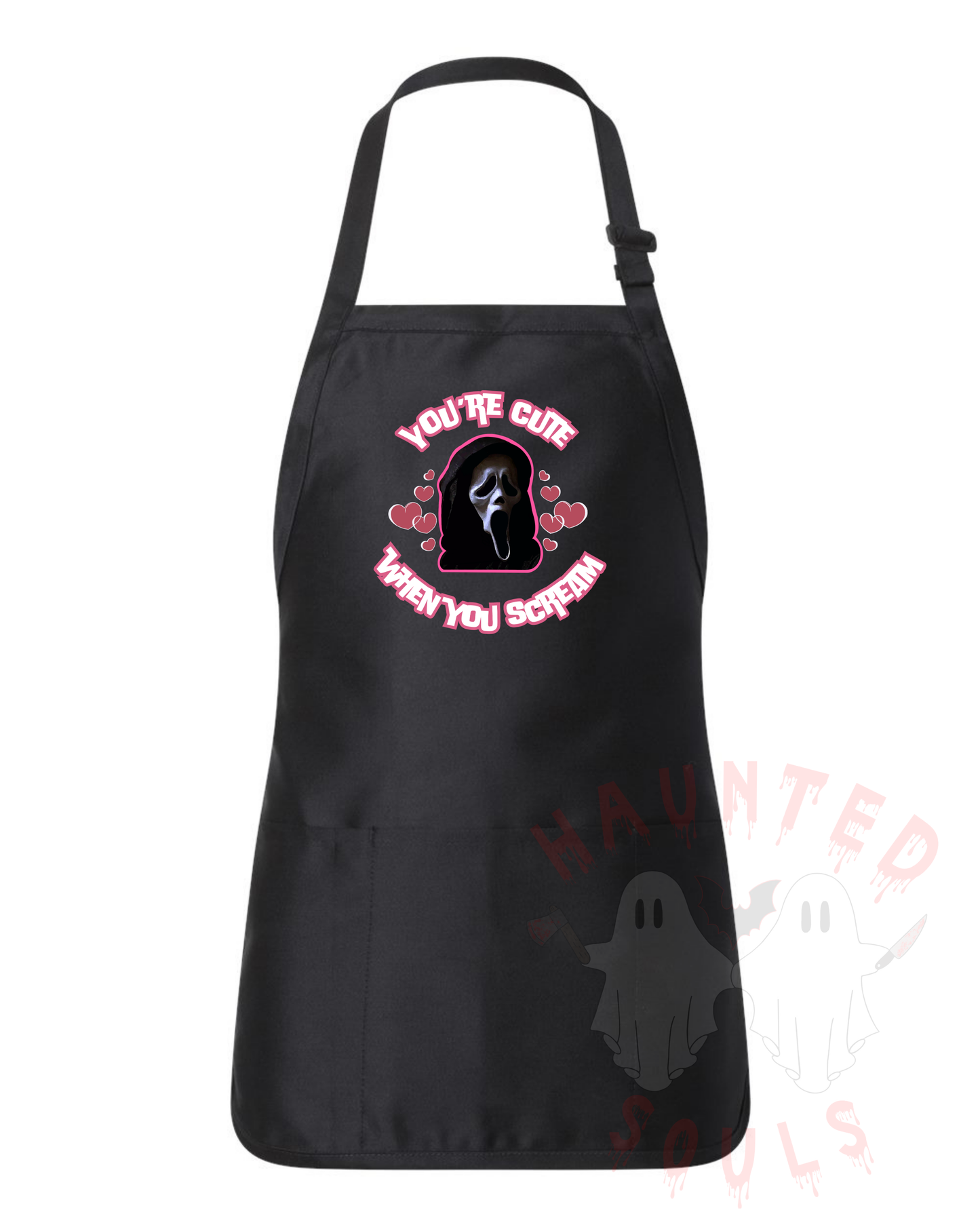 When You Scream Apron