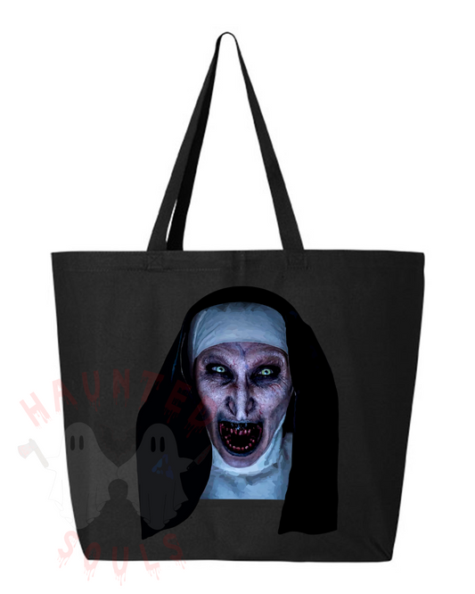 Creature From The Convent Canvas Tote