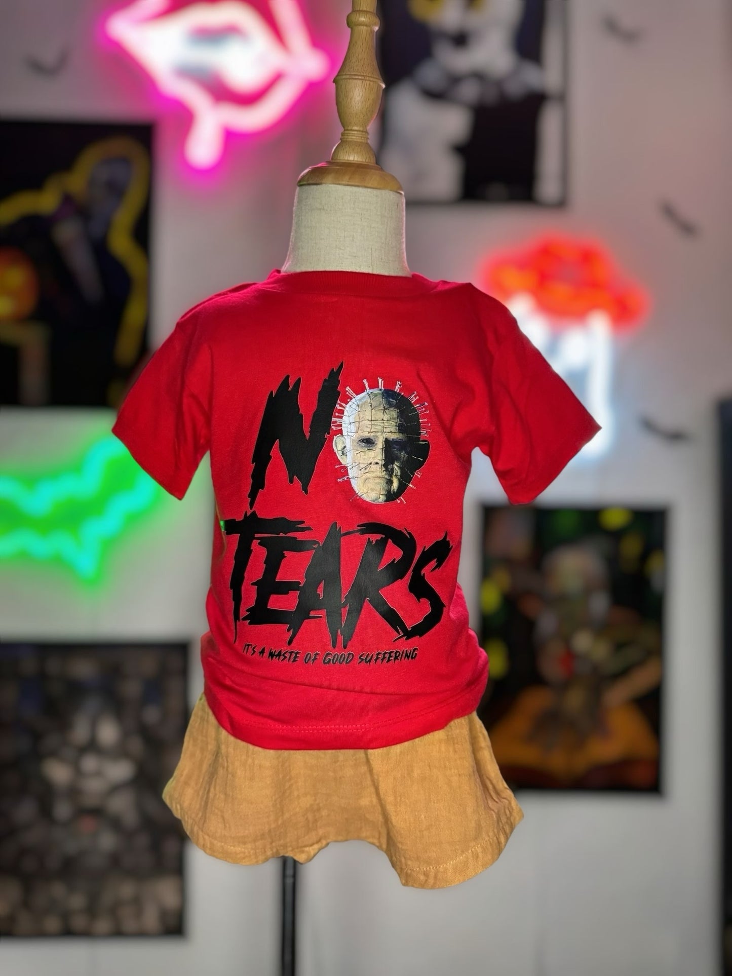 No Tears Toddler T-Shirt - Red