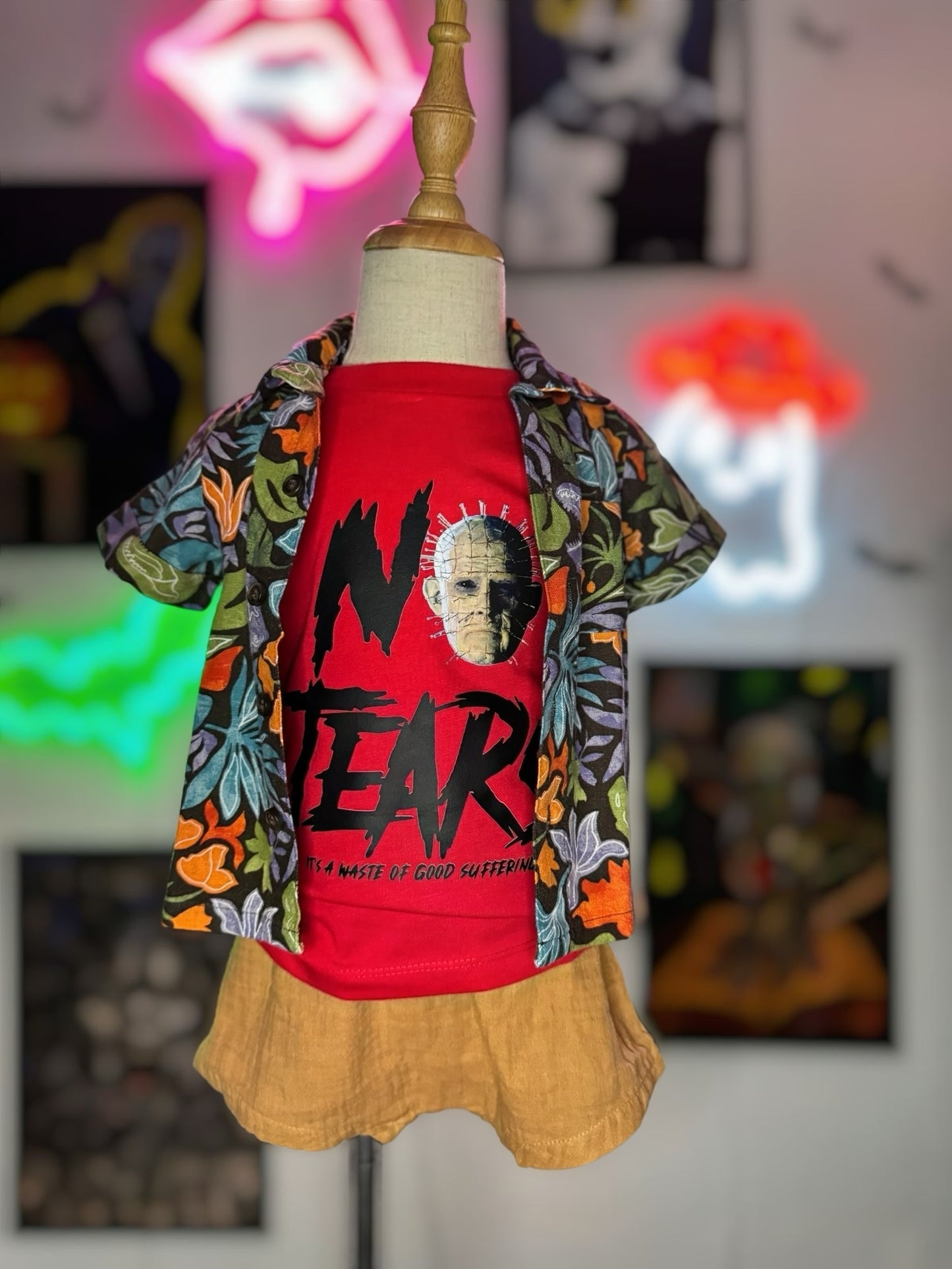 No Tears Toddler T-Shirt - Red