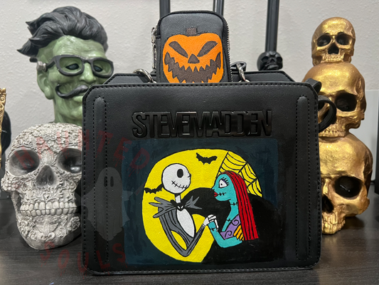 Jack and Sally Inspired Purse