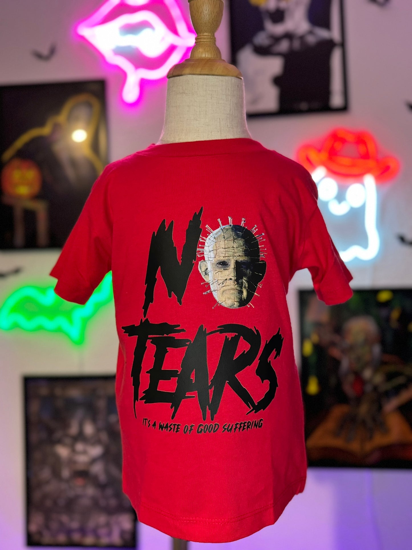 No Tears Toddler T-Shirt - Red