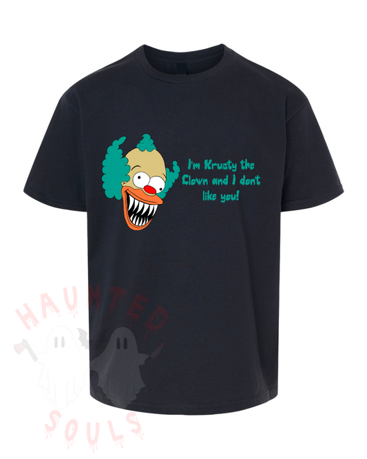 Krusty the Clown Inspired Youth T-Shirt