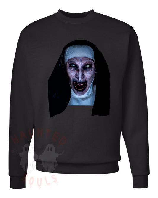 Creature From The Convent Adult Crewneck