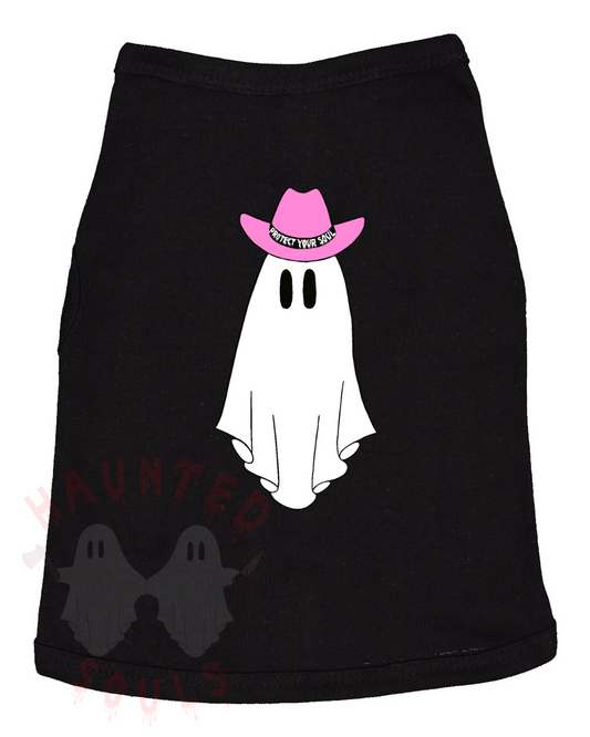 Ghostie Cowgirl Doggie T-Shirt