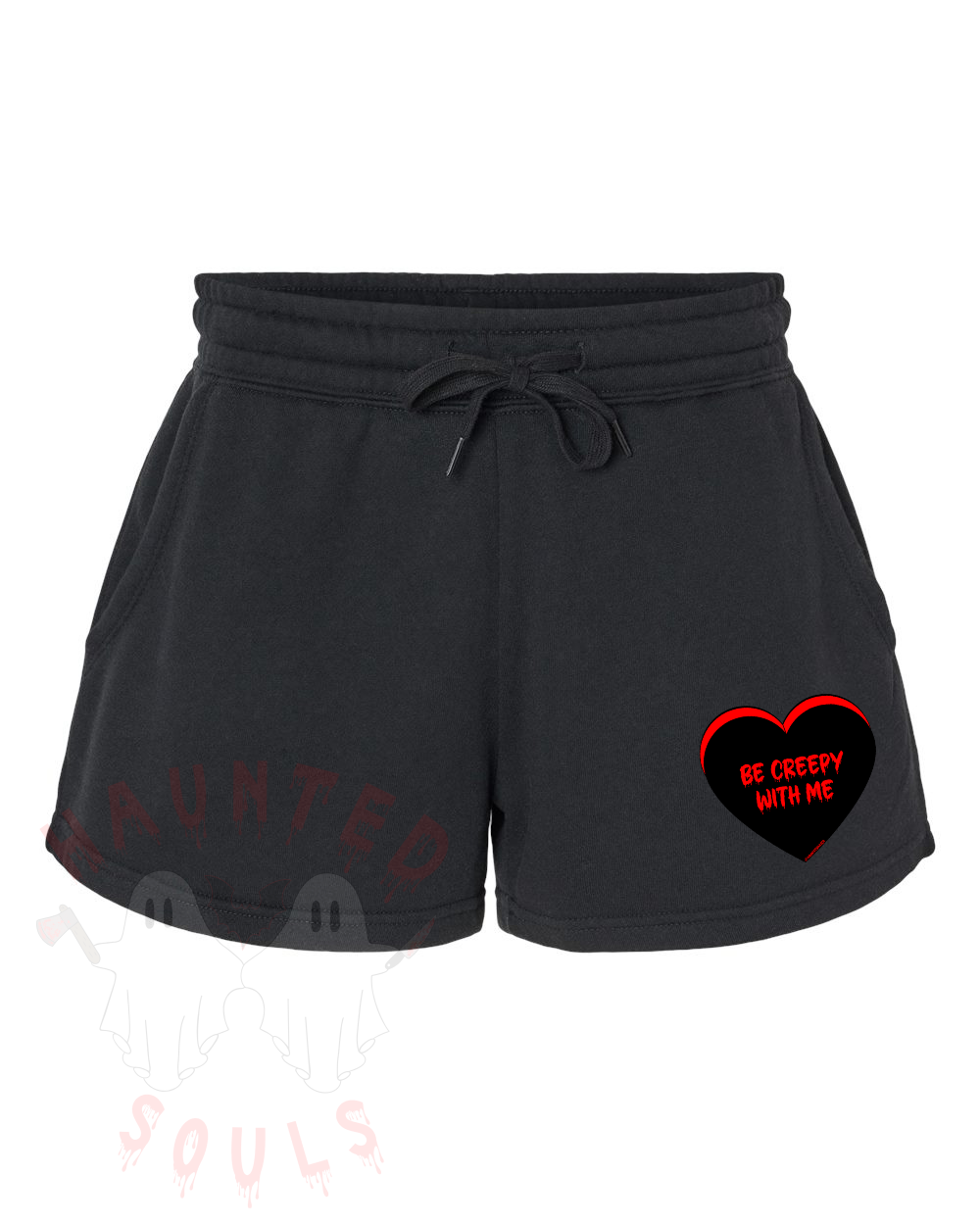 Forever Creepy Women's Fleece Shorts