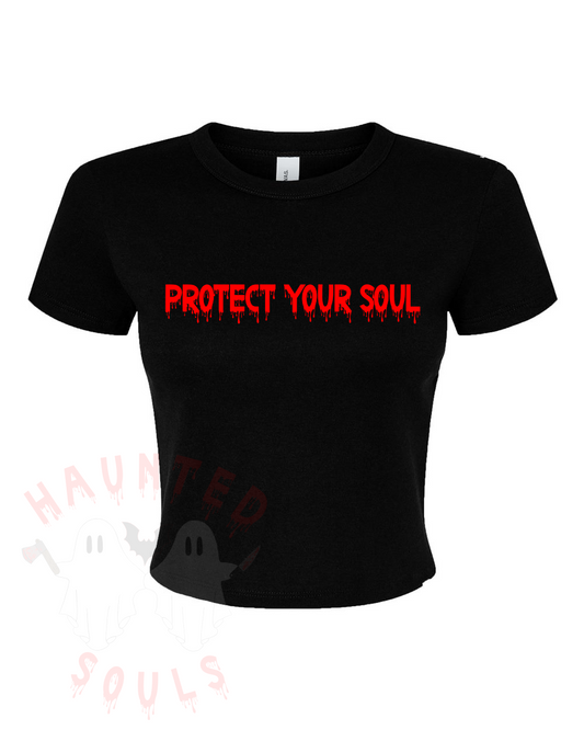 Protect Your Soul Adult Baby Tee