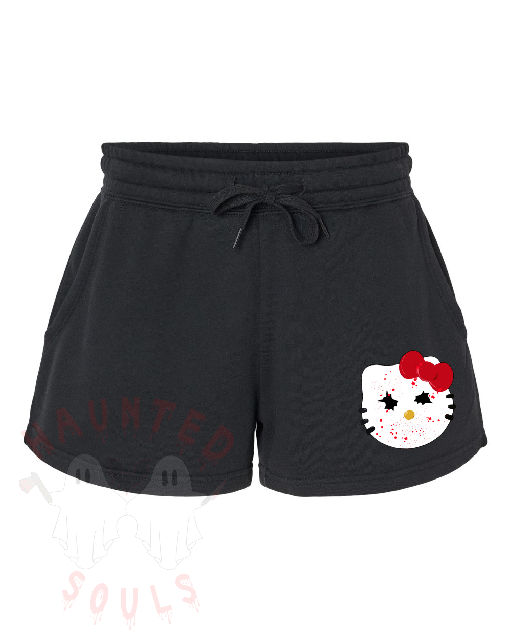 Hello chucky Women's Fleece Shorts