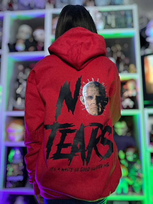 No Tears Youth Hoodie - Red