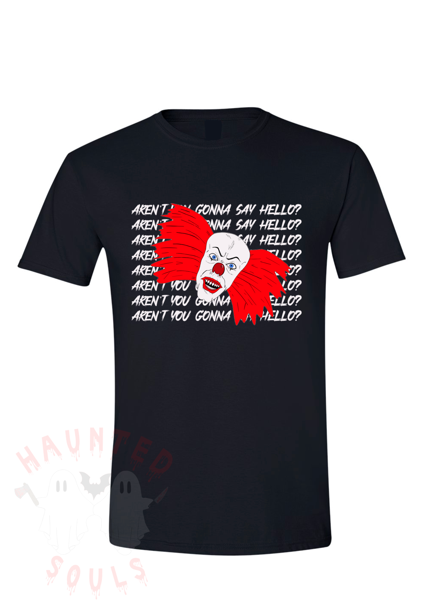 Dancing Clown Adult T-shirt