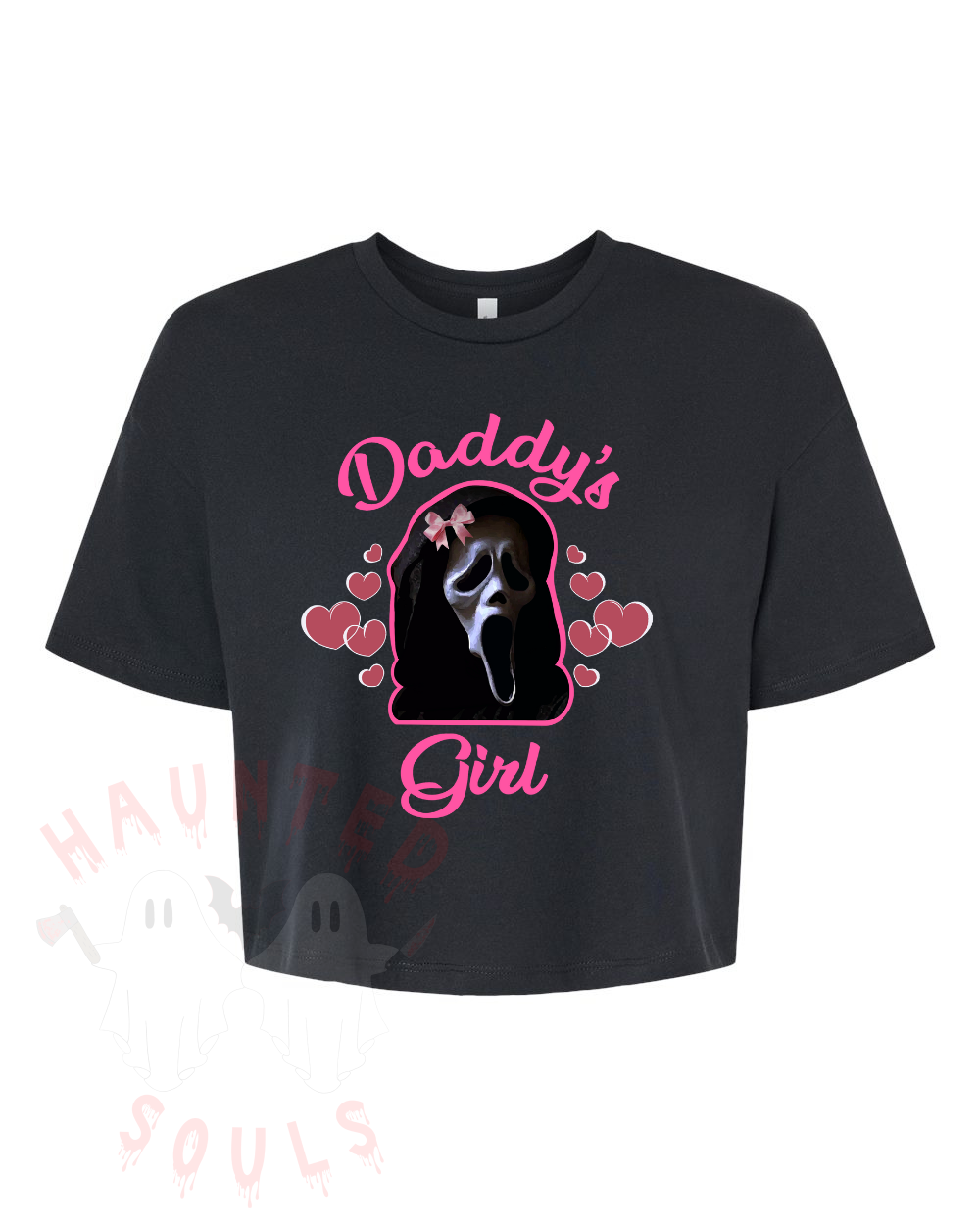 Daddy's Girl Adult Cropped T-Shirt