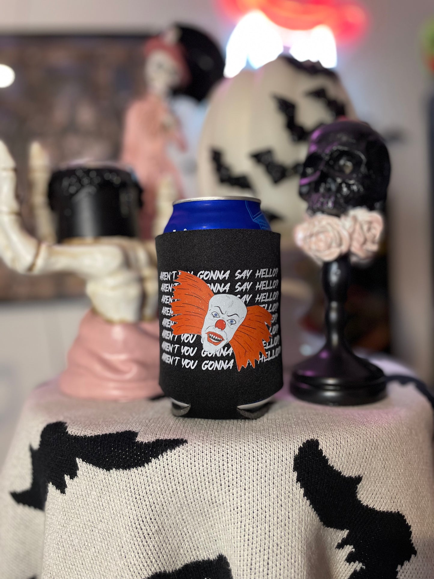 Dancing Clown Koozie