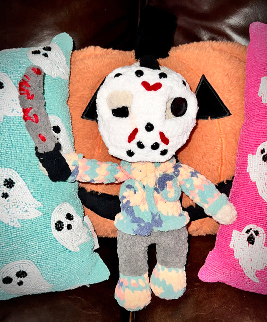 Mama’s Boy colorful Crochet Doll