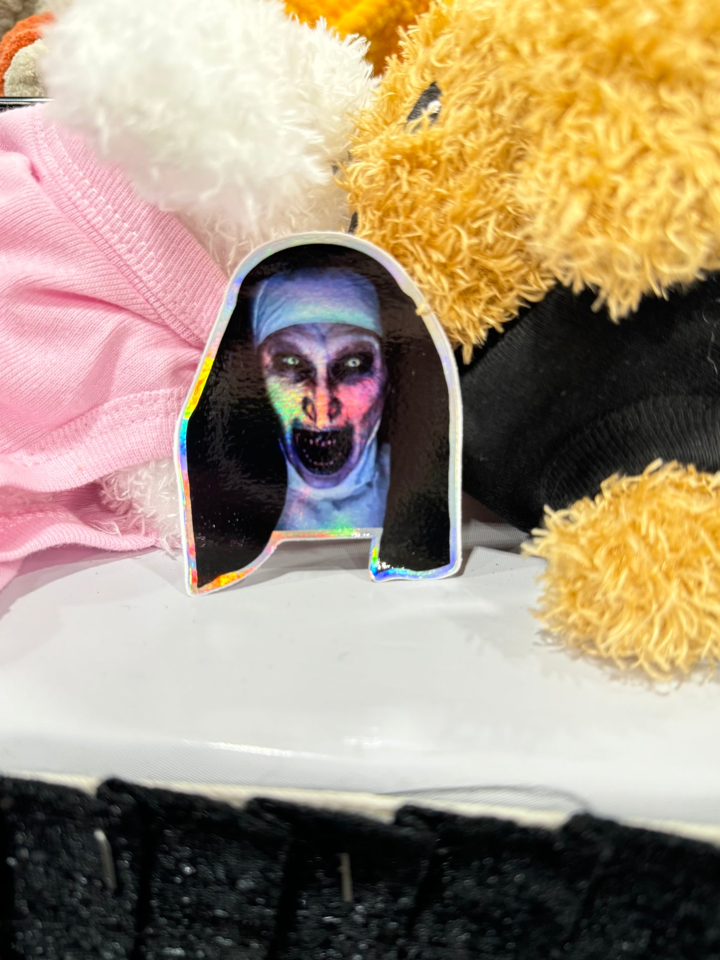 Holographic Creature From The Convent Sticker 3"