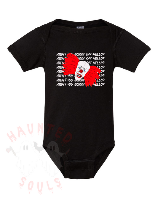 Dancing Clown Infant Onesie