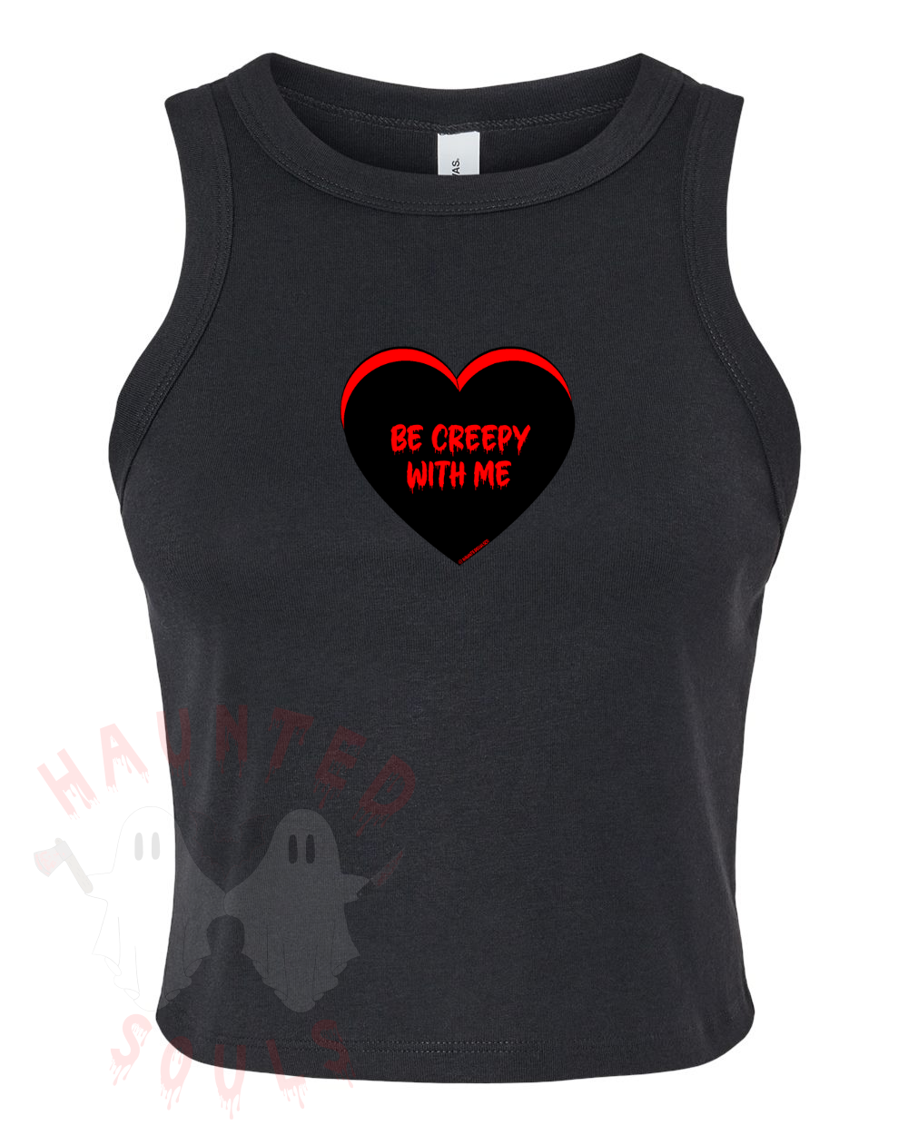 Forever Creepy Adult Cropped Tank