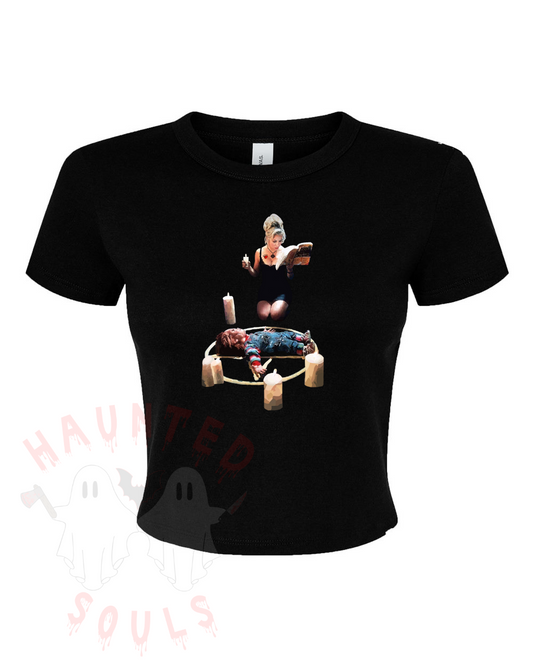 Killer Dolls Adult Baby Tee