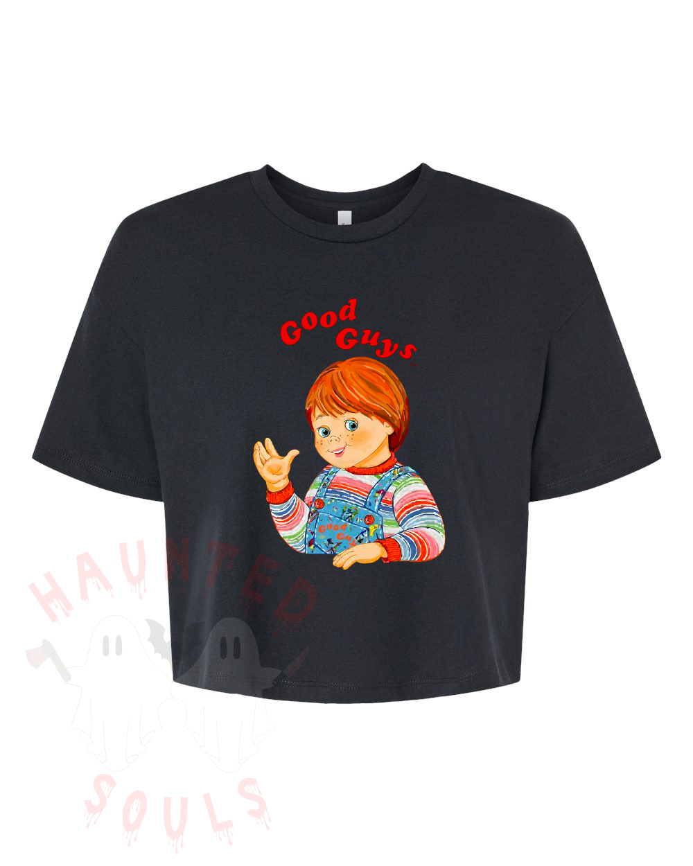 Good Guys Adult Cropped T-Shirt