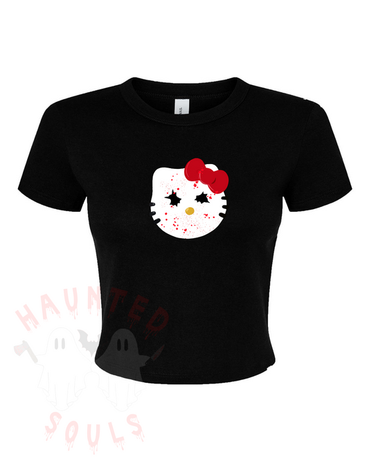 Hello Chucky Inspired Adult Baby Tee