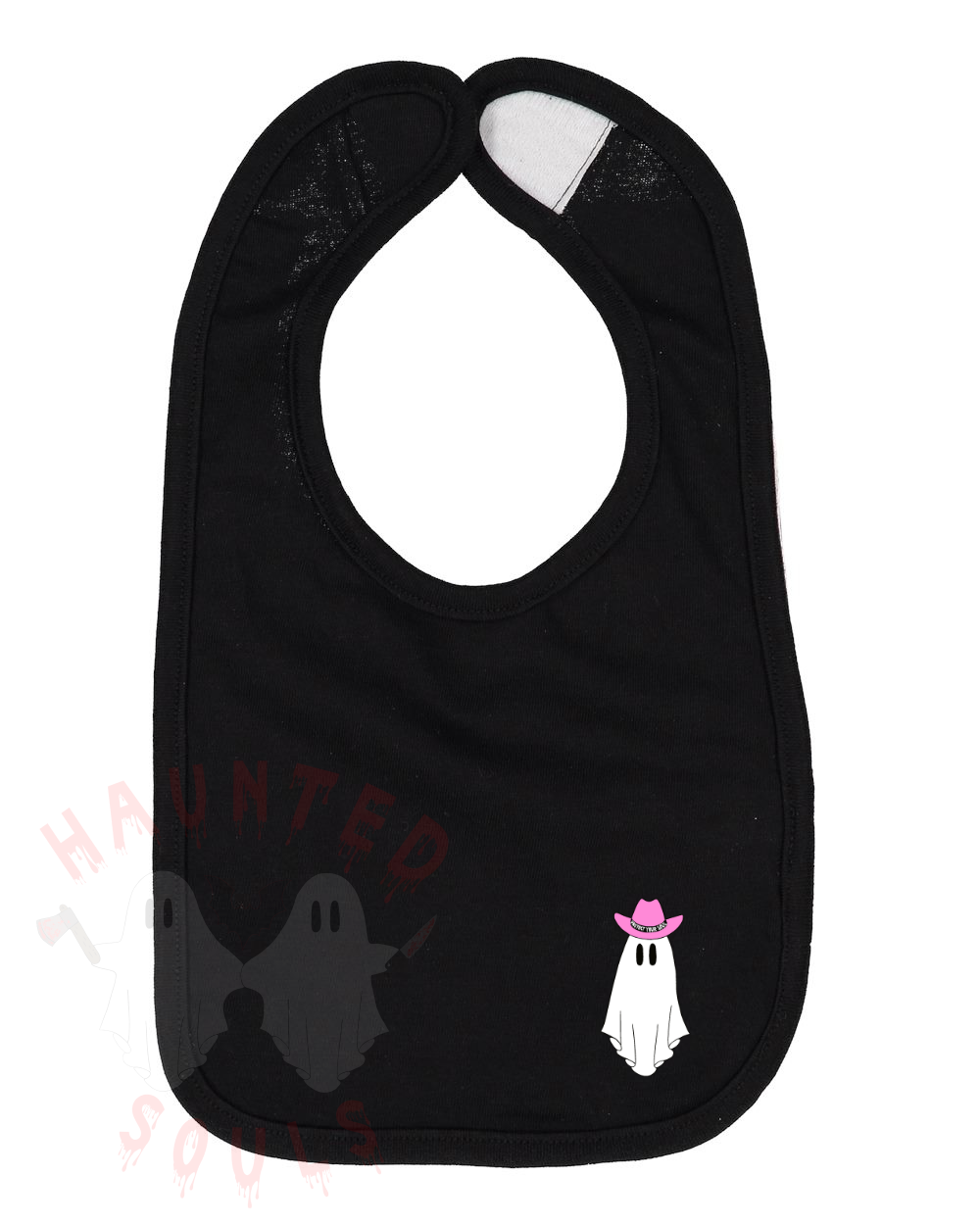 Ghostie Cowgirl Bib