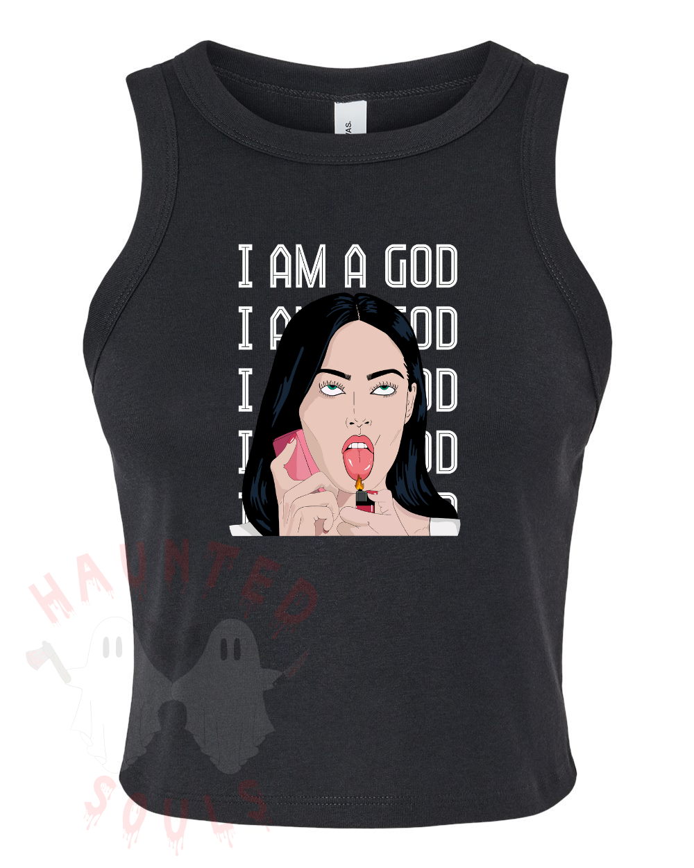 Jennifer's Body Inspired Adult Cropped Tank