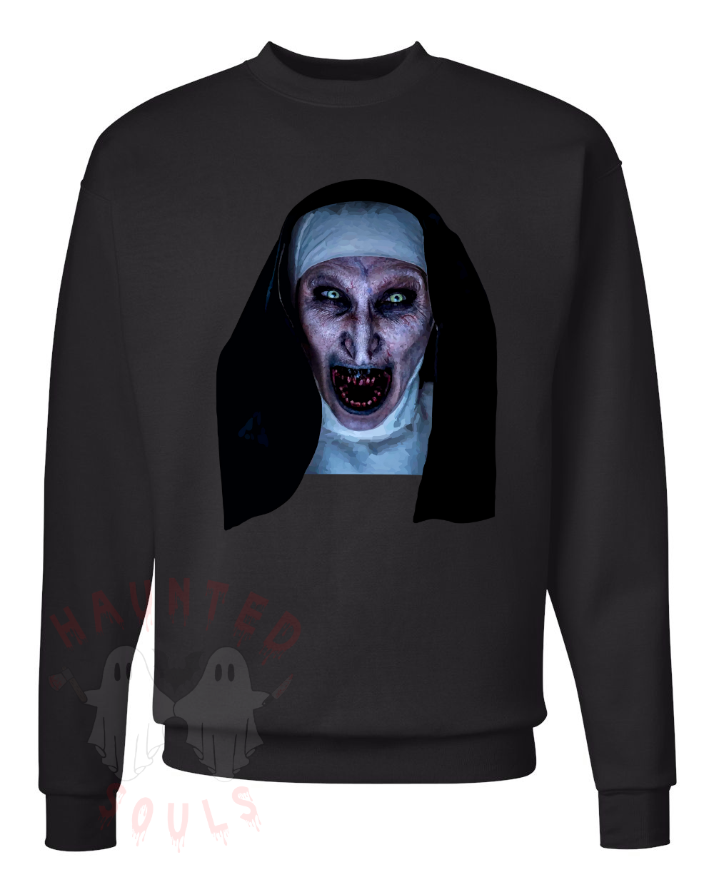 Creature From The Convent Adult Crewneck