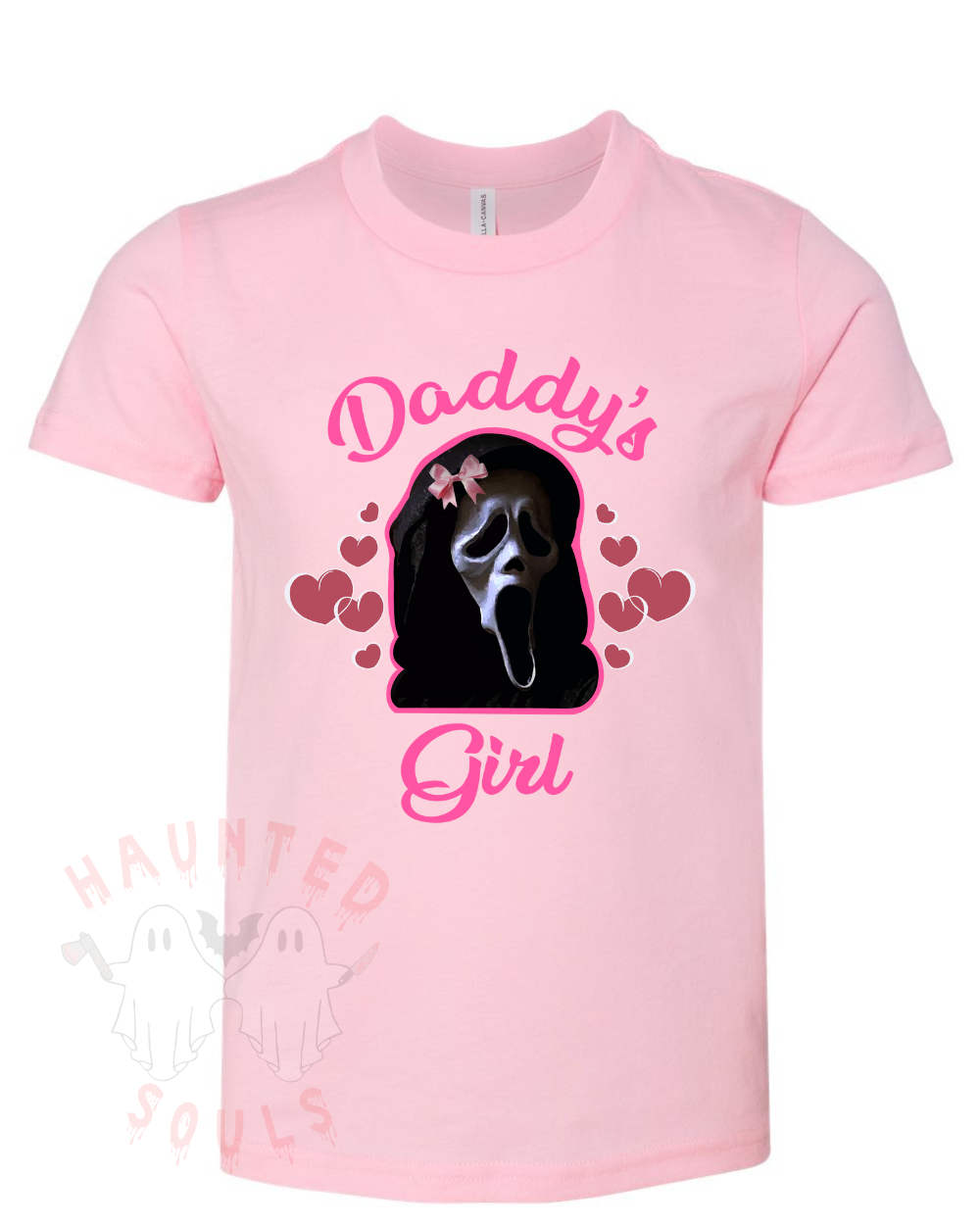 Daddy's Girl Youth T-Shirt - Pink